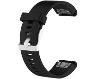 FIXED Silicone Strap do Garmin Fenix QuickFit black (20mm) FIXSST-QF20MM-BK - 1128305 - zdjęcie 2